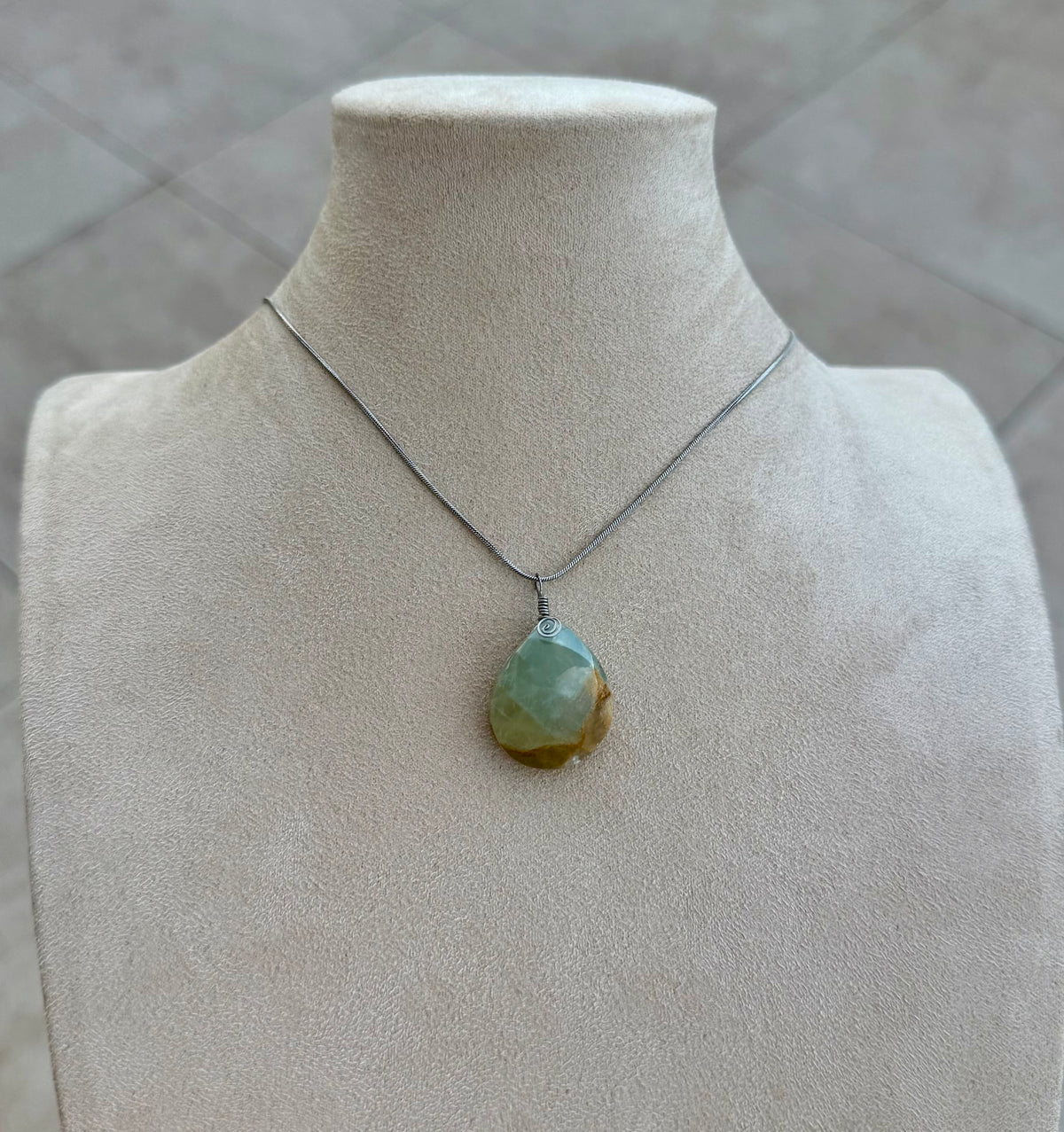 Green Onyx Amulet