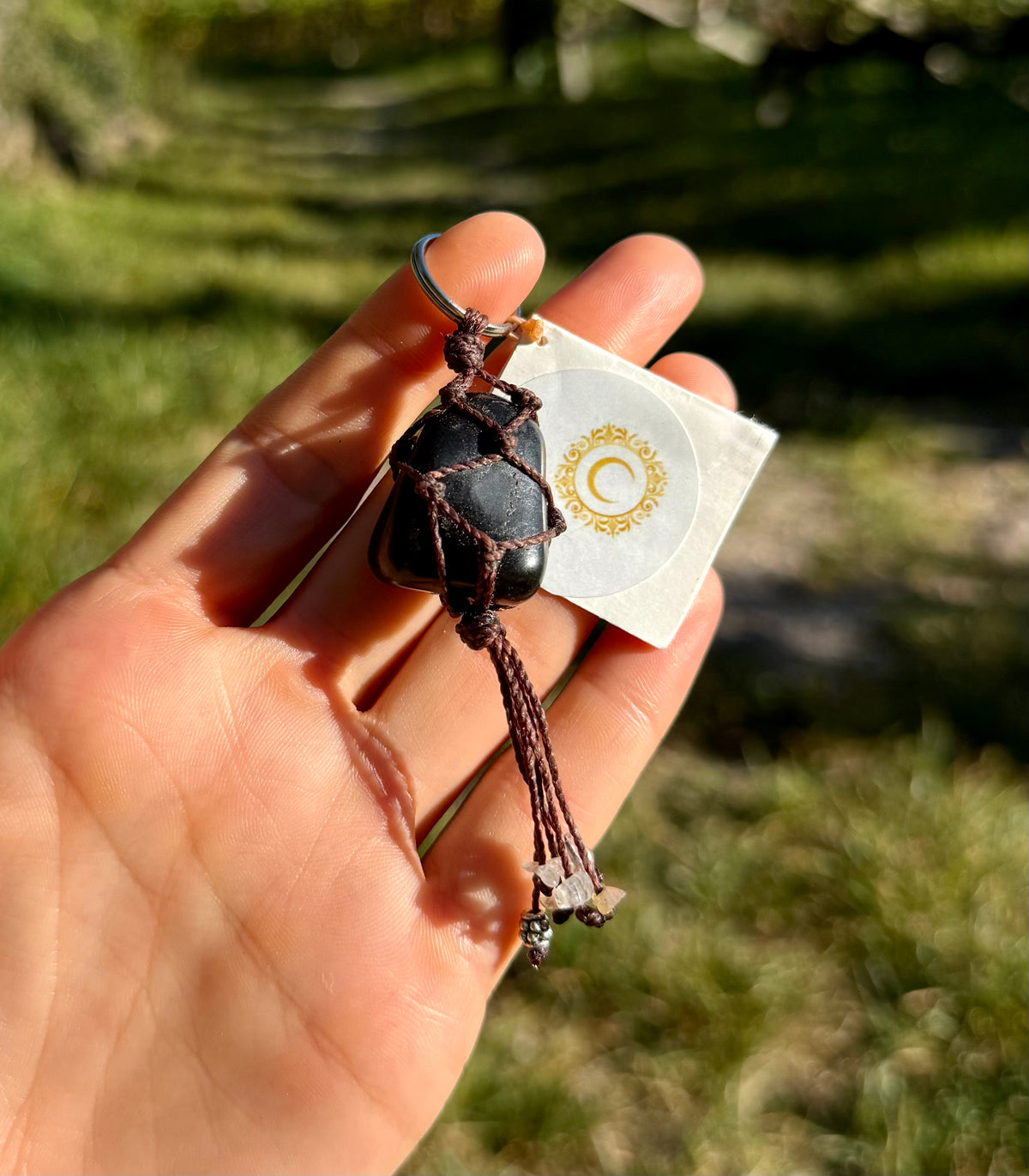 Black Onyx • Rutilated Quartz