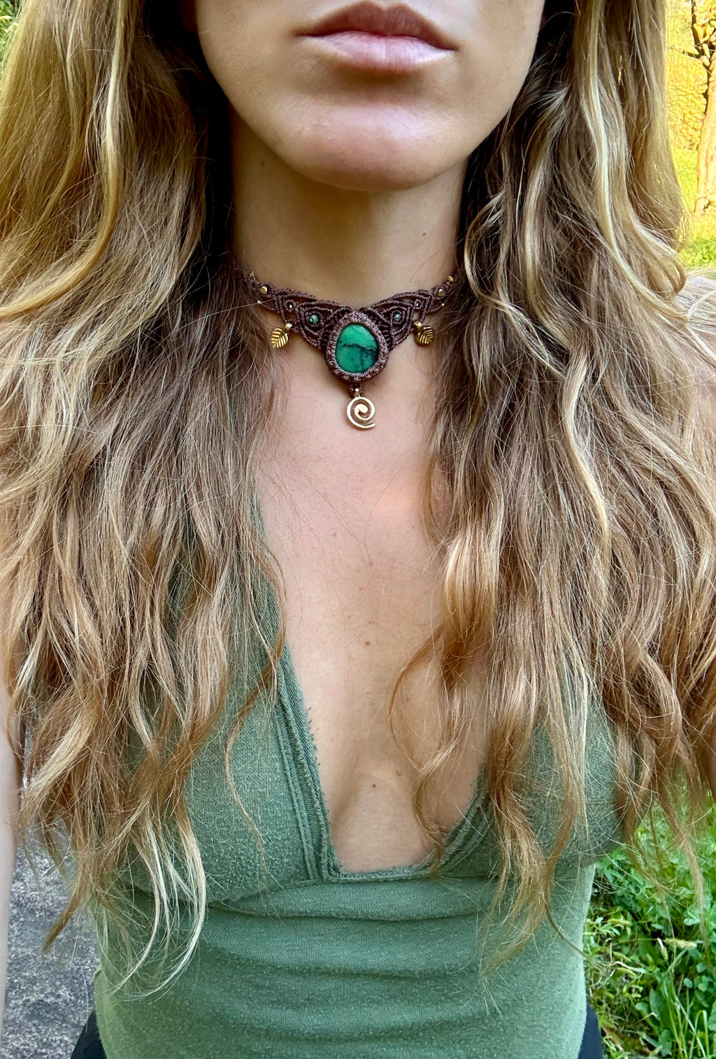 Chrysoprase Harmony Choker