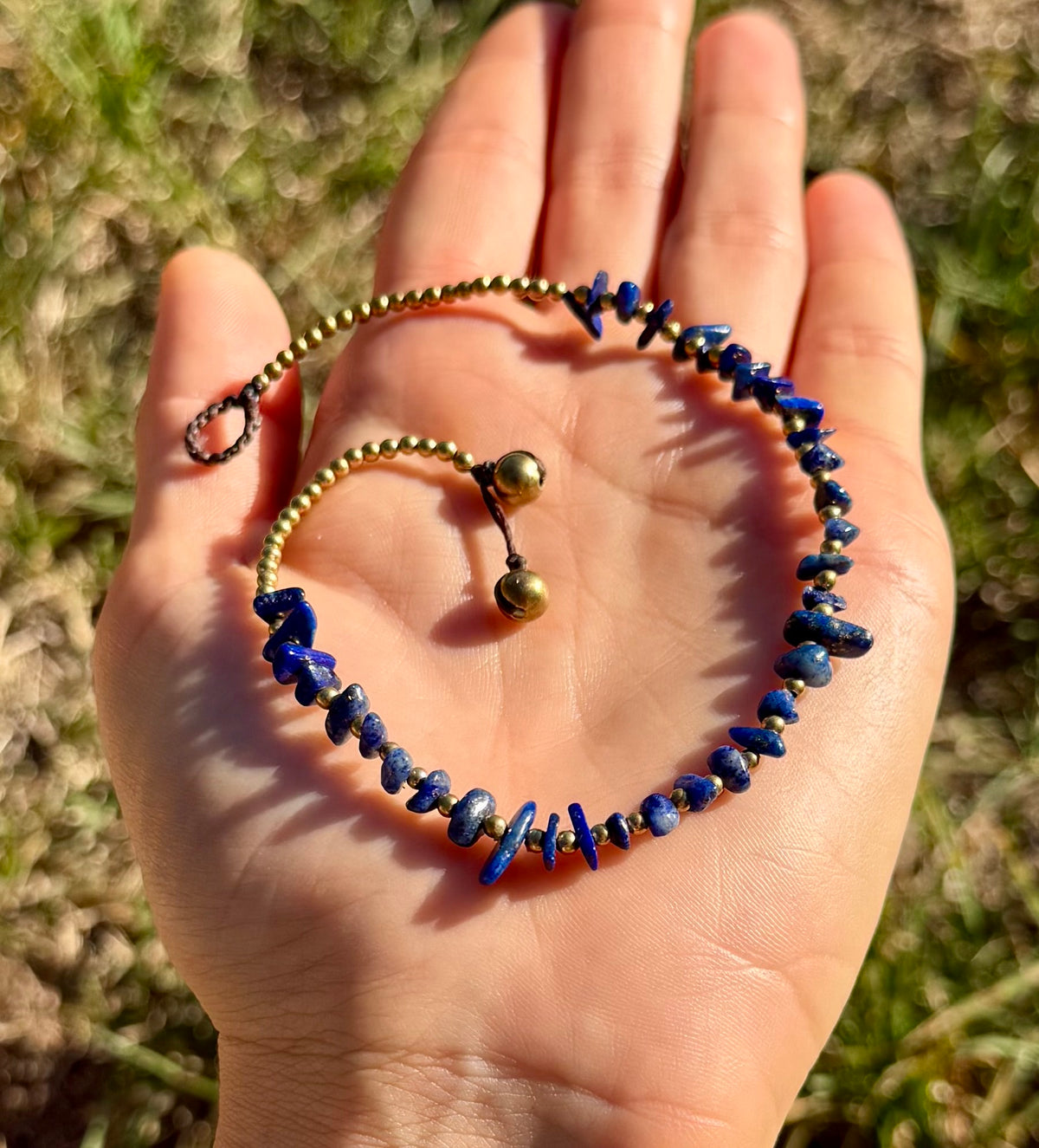 Lapis Lazuli Anklet