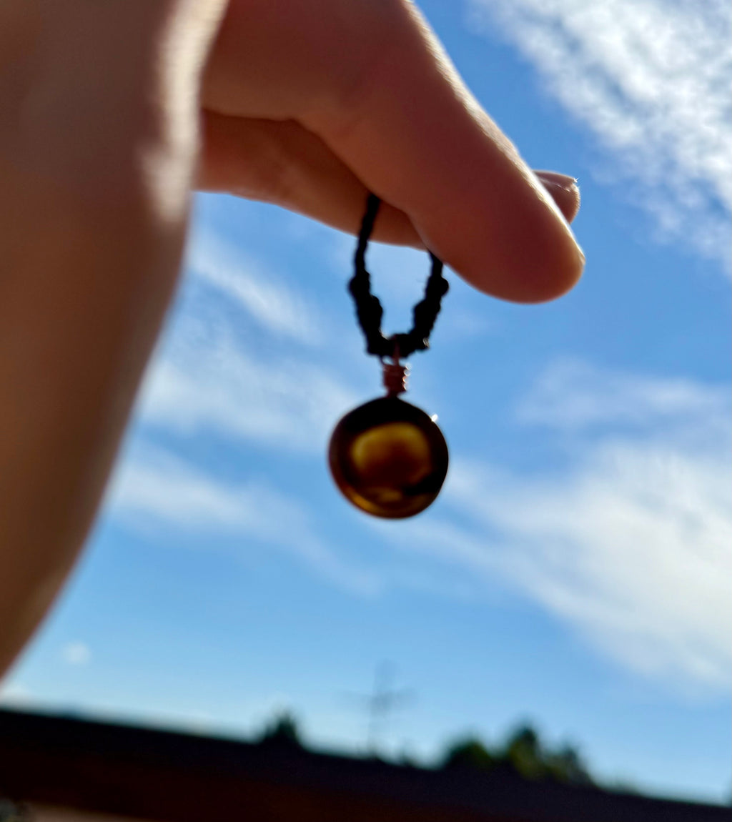 Brown Agate Amulet