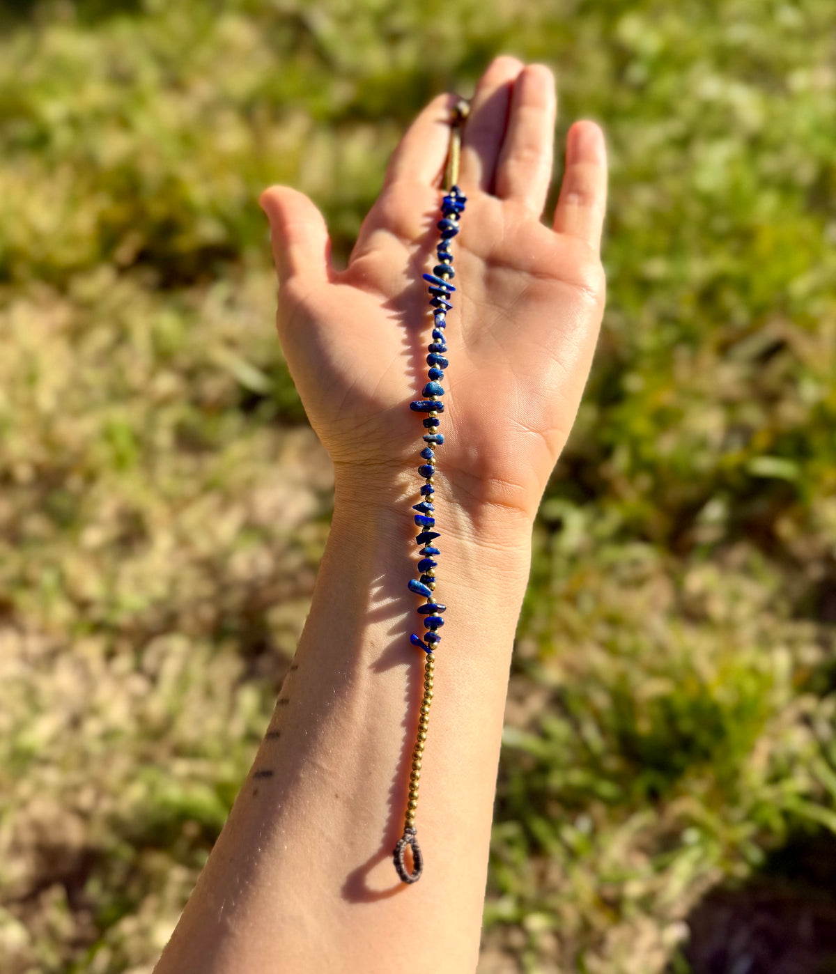 Lapis Lazuli Anklet