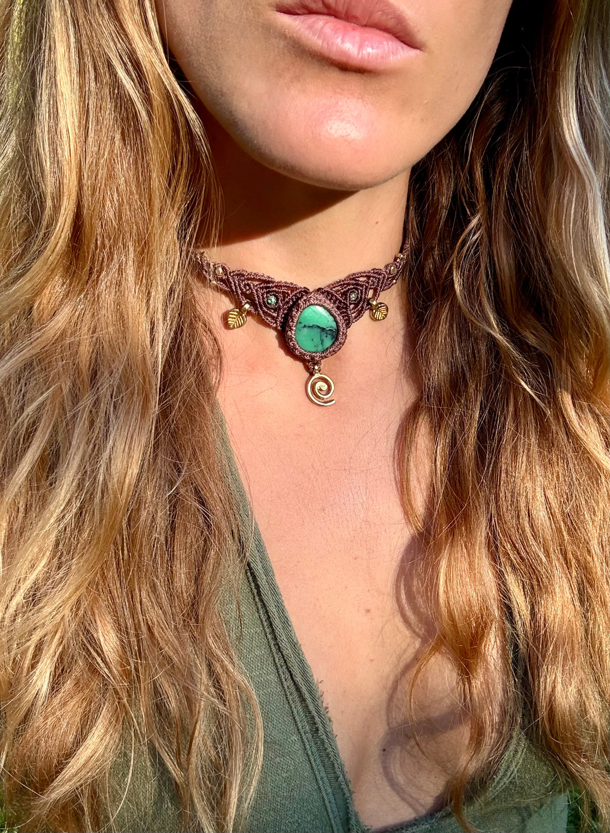 Chrysoprase Harmony Choker