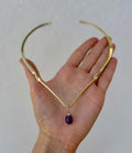 Amethyst Choker