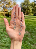 Fairy Earrings - Green Fluorite