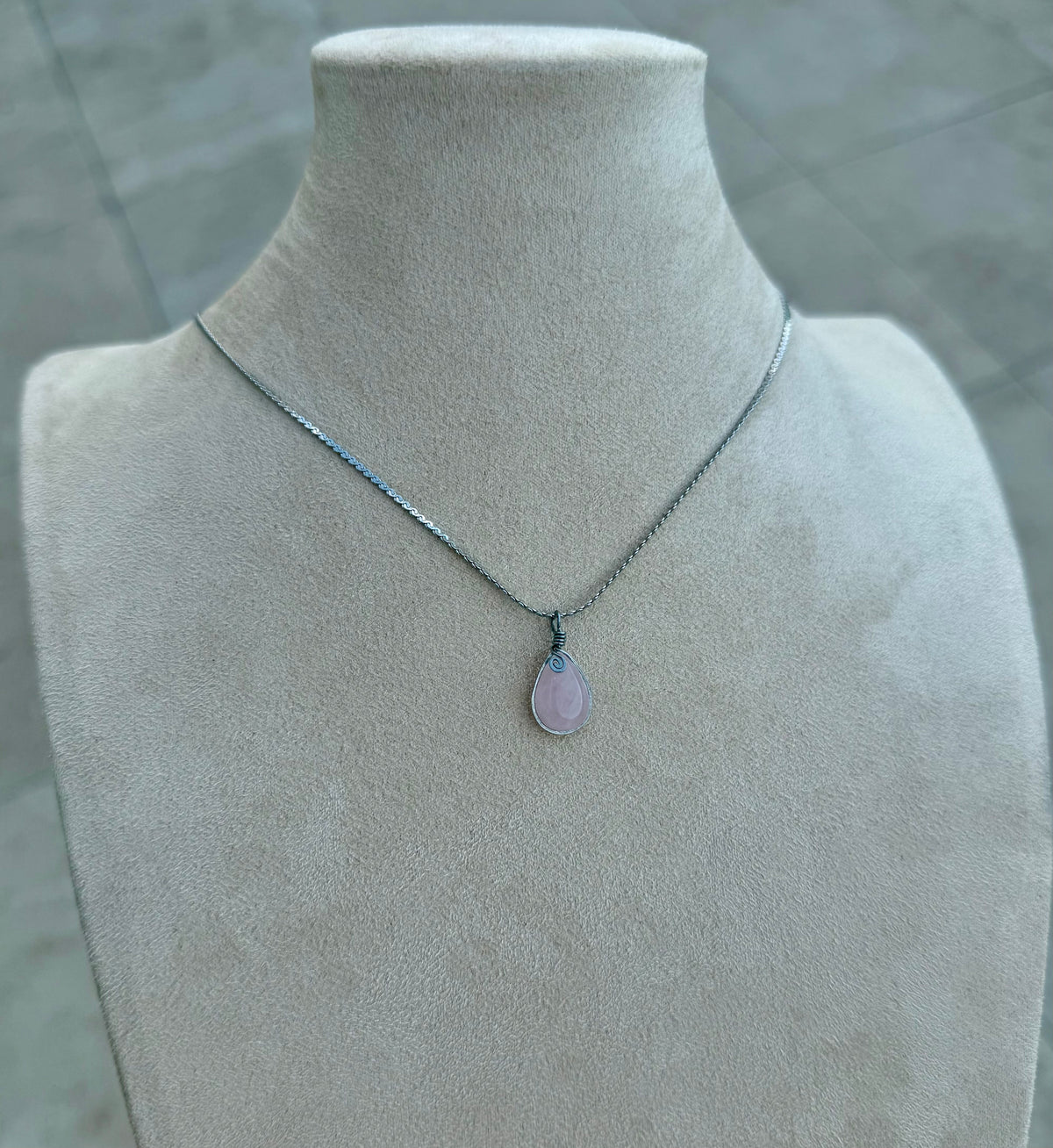 Rose Quartz Amulet