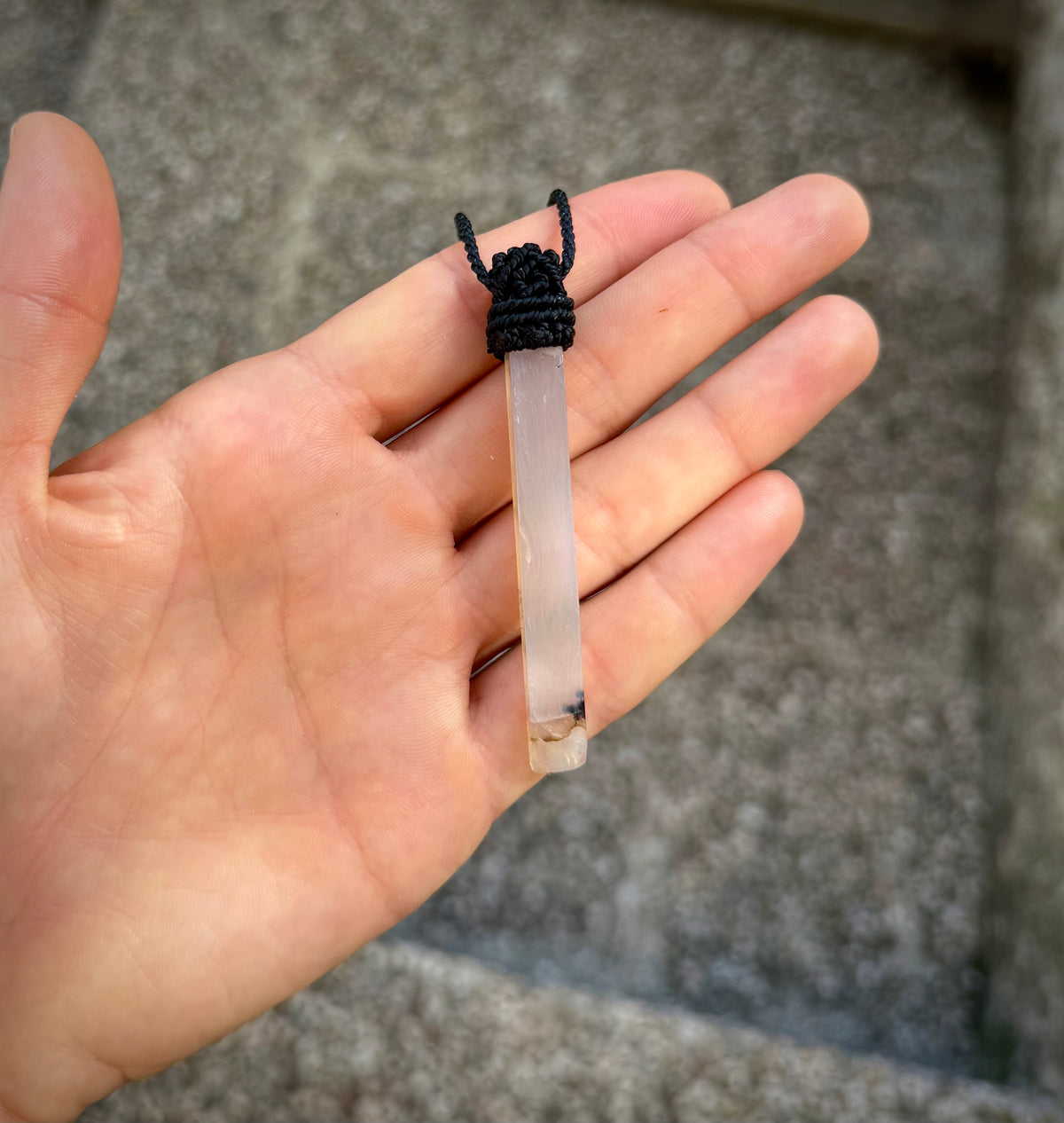 Smoky Quartz Amulet