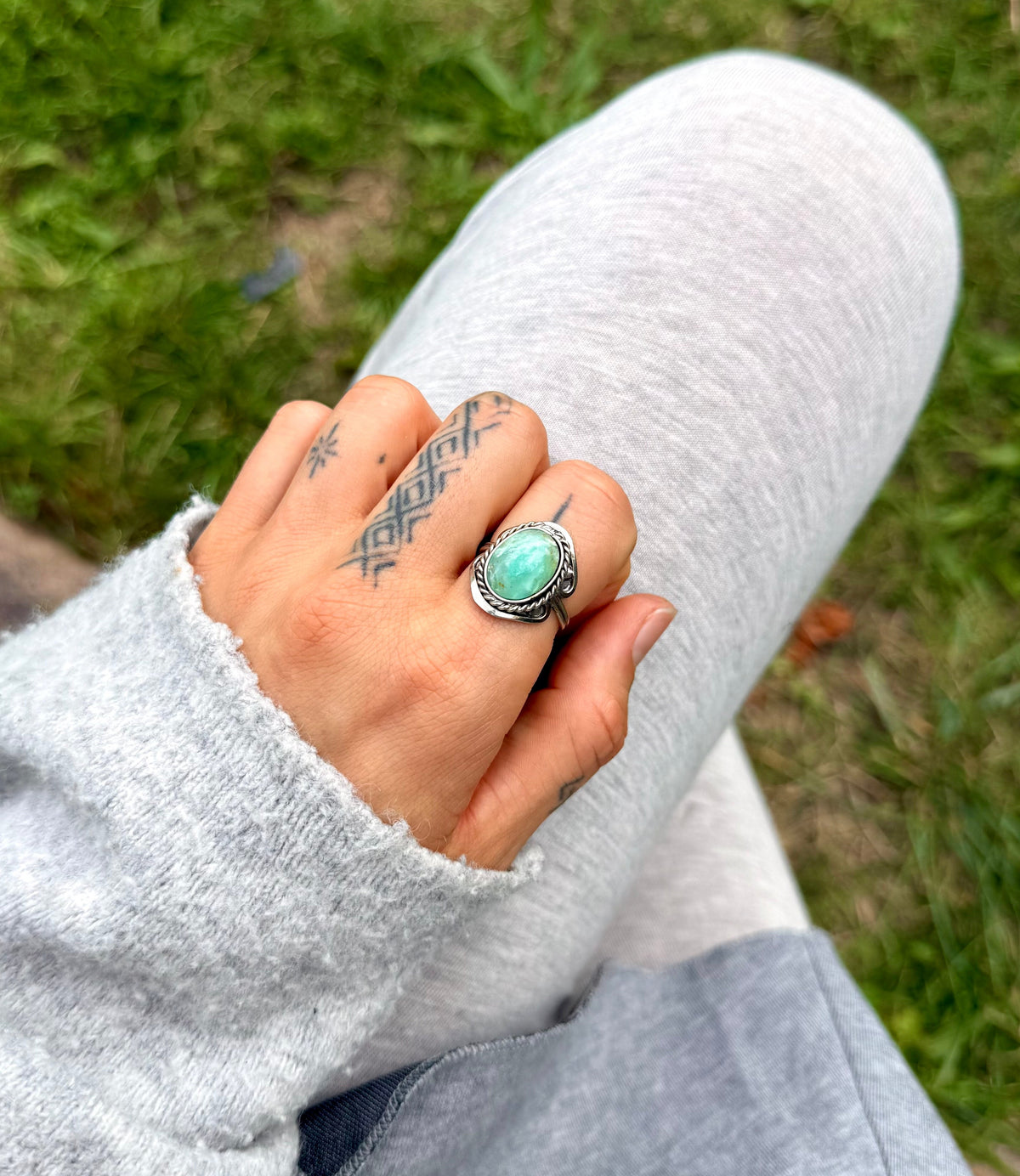 Amazonite Ring