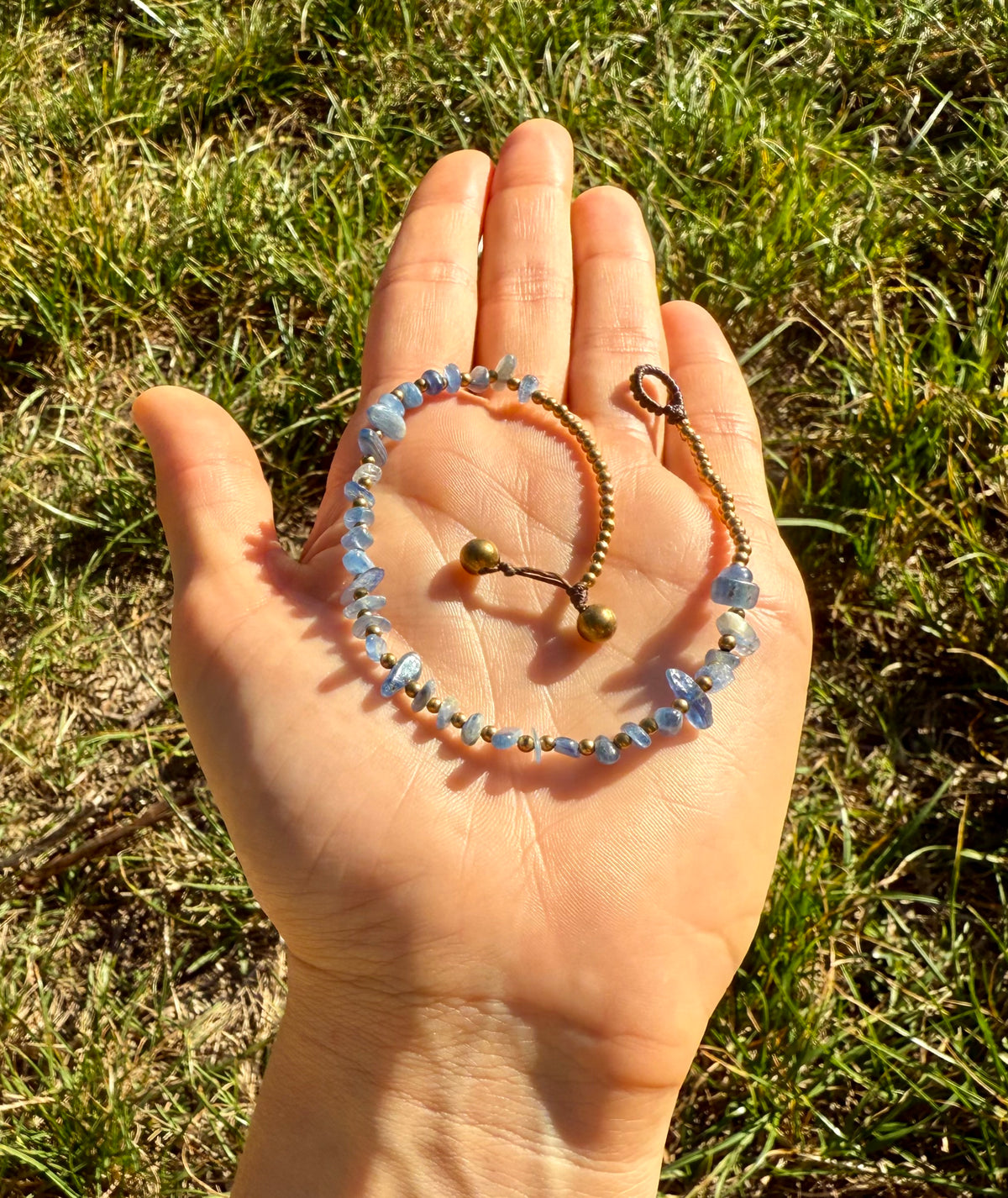 Kyanite Anklet