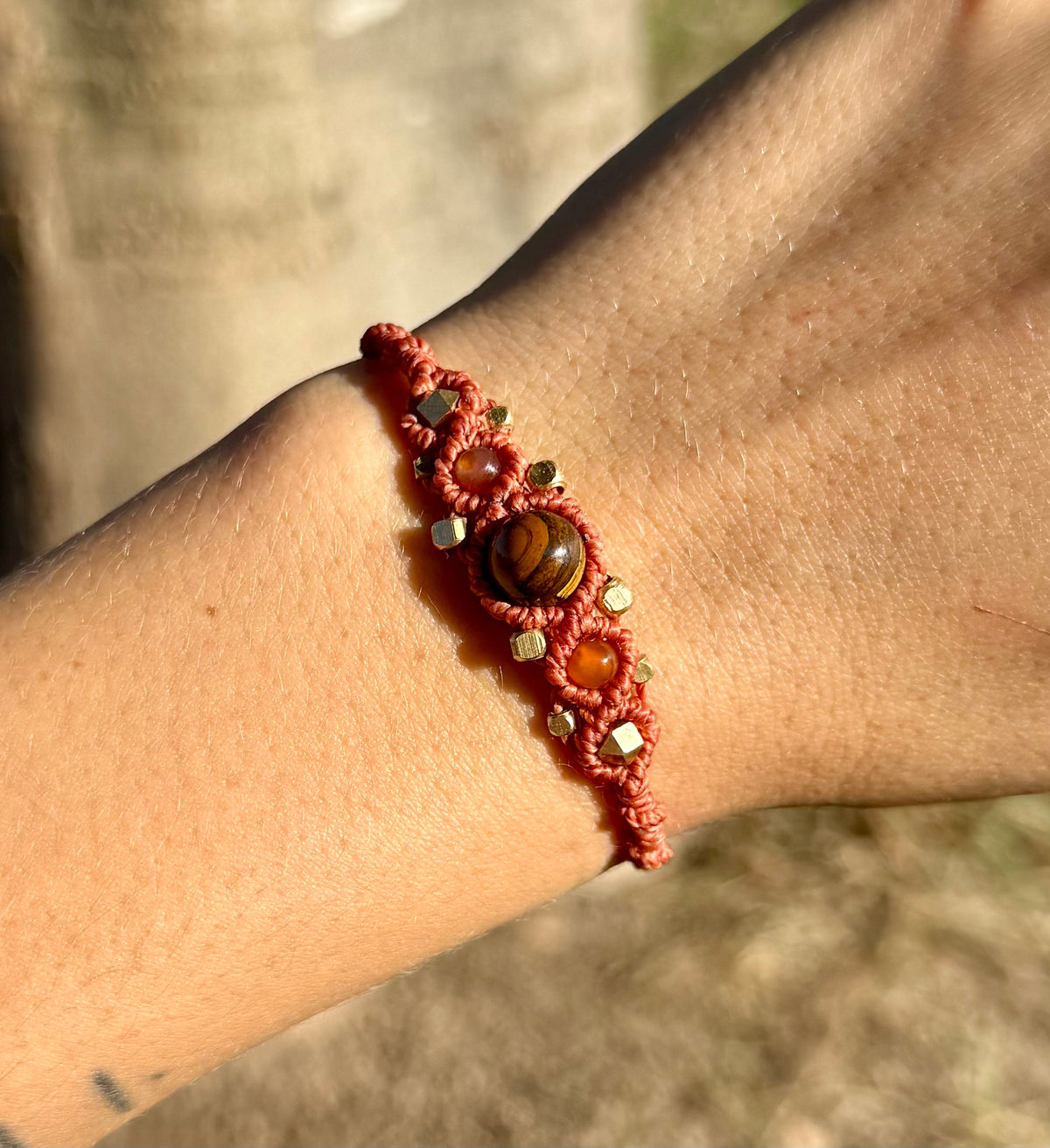 Tribal Bracelet Terracotta