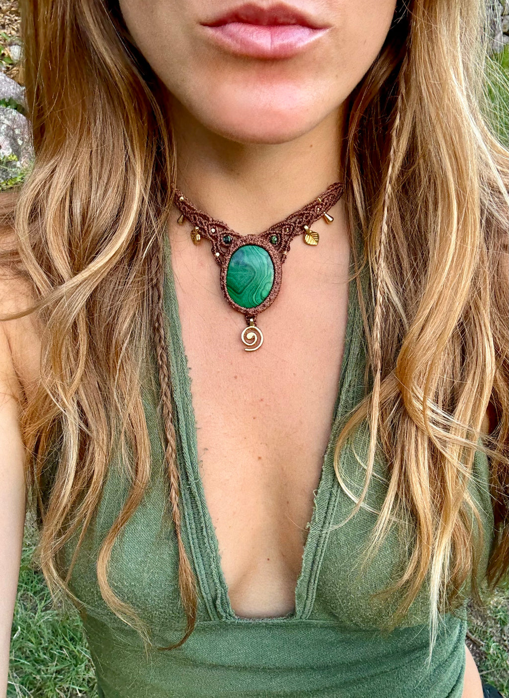 Malachite Forest Choker