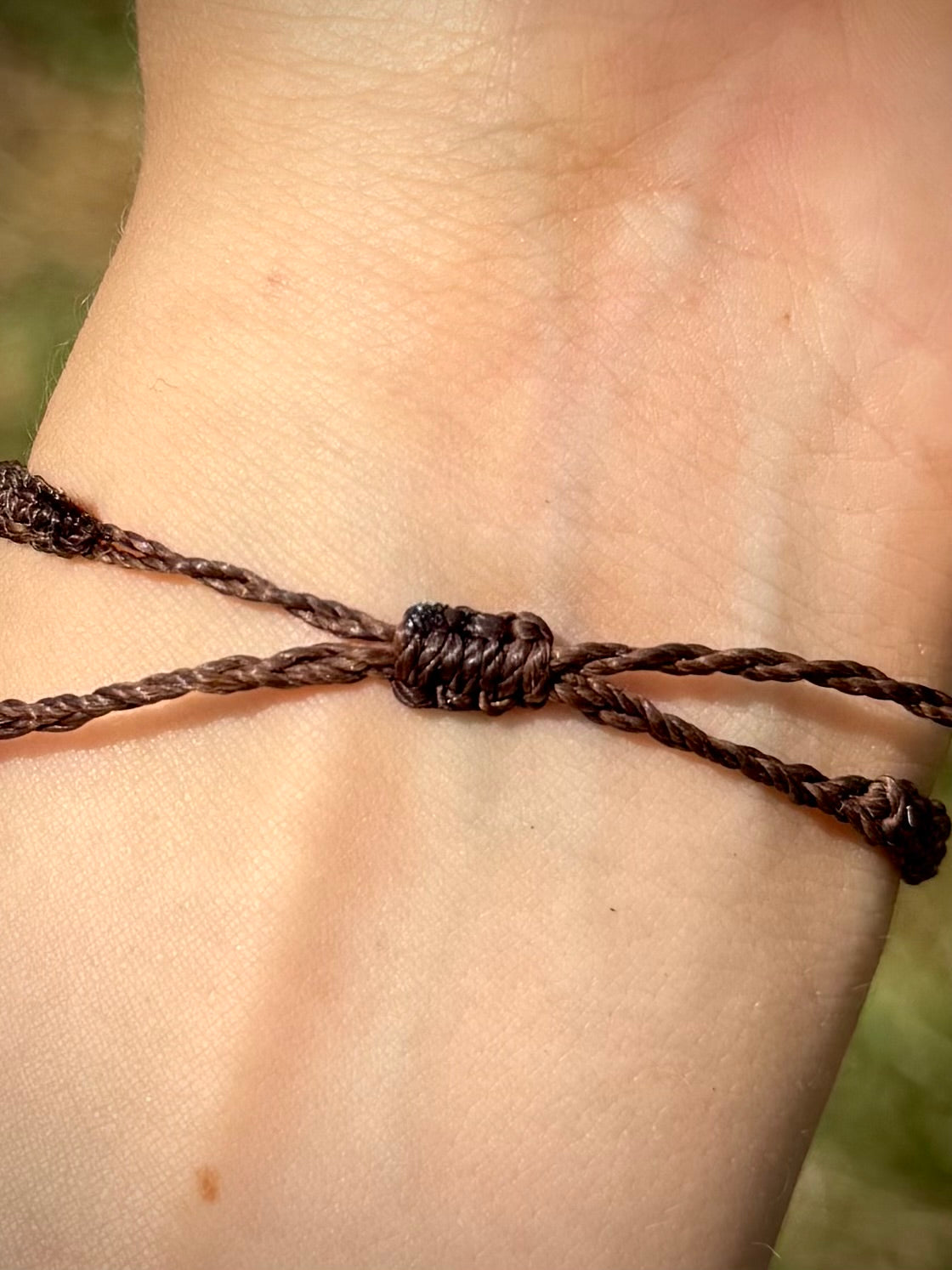Macrame Bracelet - Fluorite