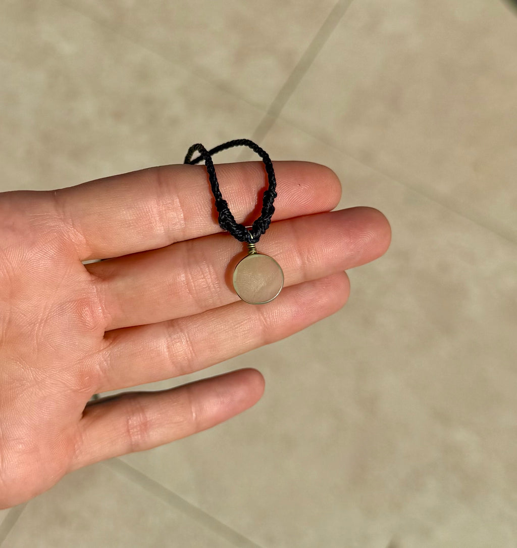 Transparent Jade Amulet
