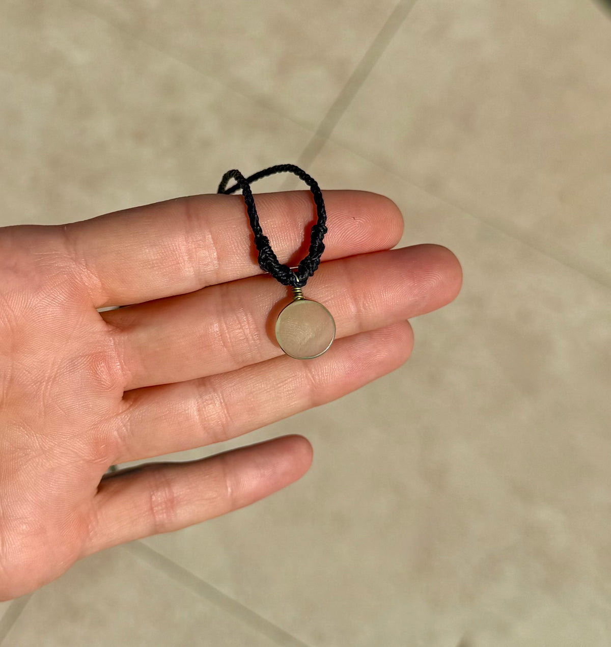 Transparent Jade Amulet