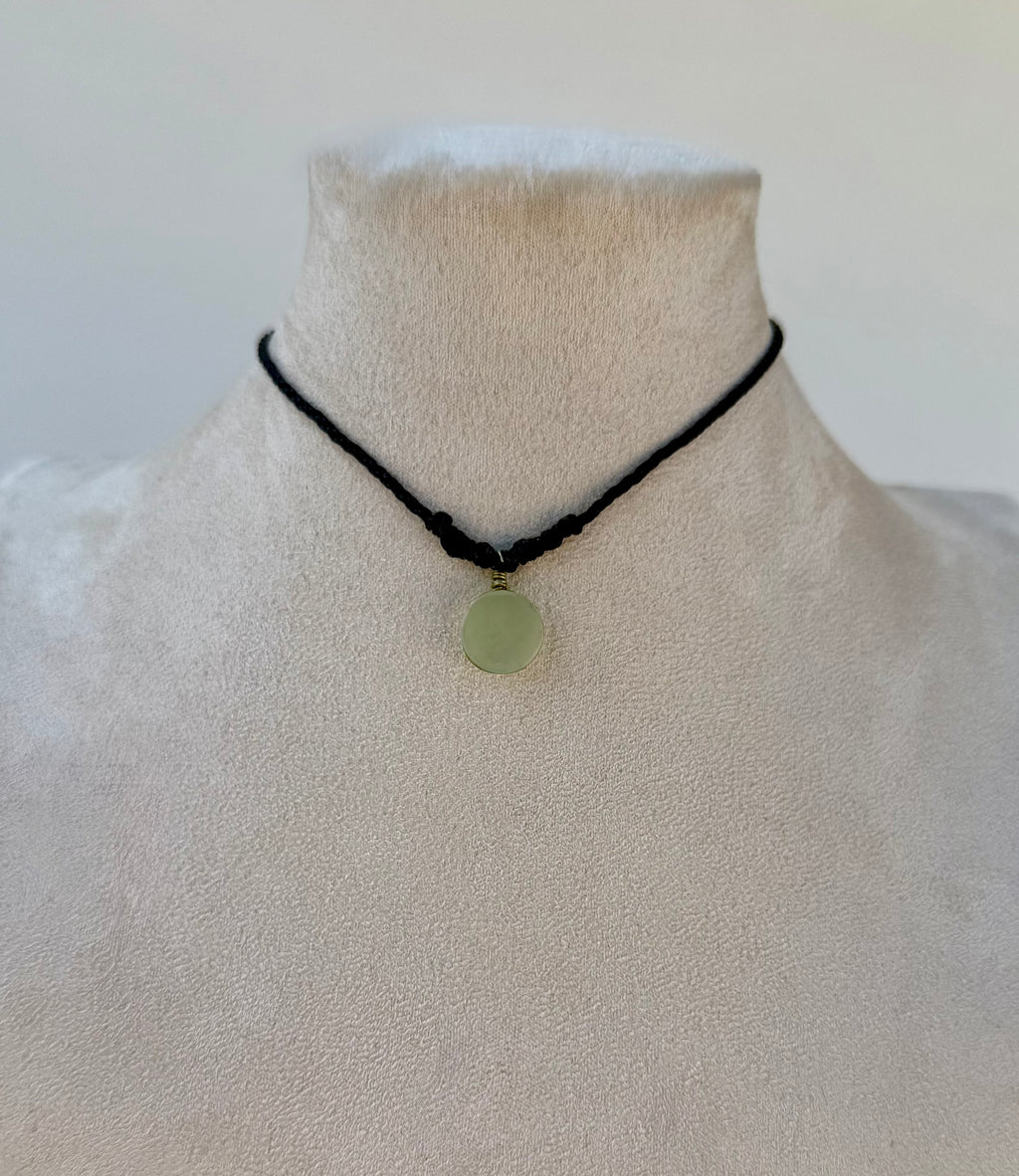 Transparent Jade Amulet