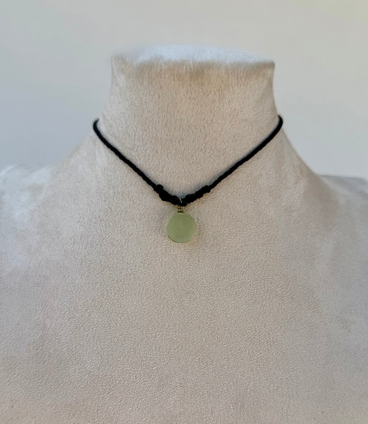 Transparent Jade Amulet