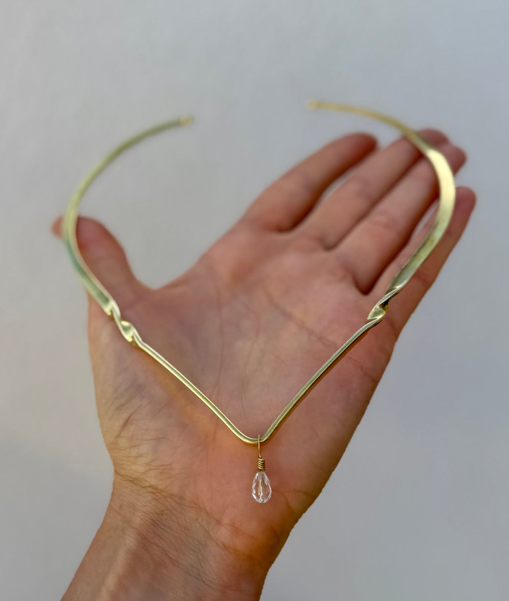 Clear Quartz Choker