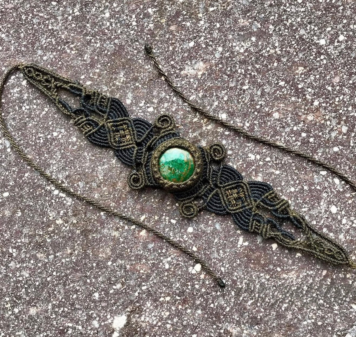 Macrame Necklace-to-Headband