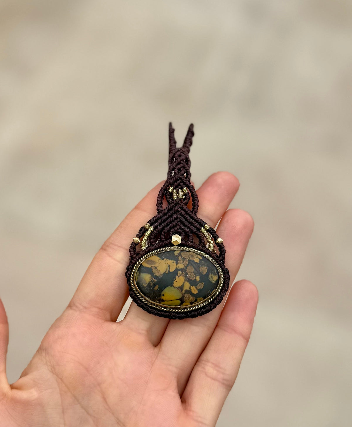 Kambaba Jasper Necklace