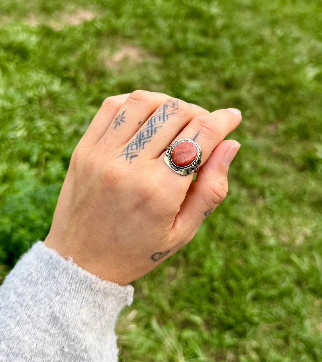 Red Jasper Ring