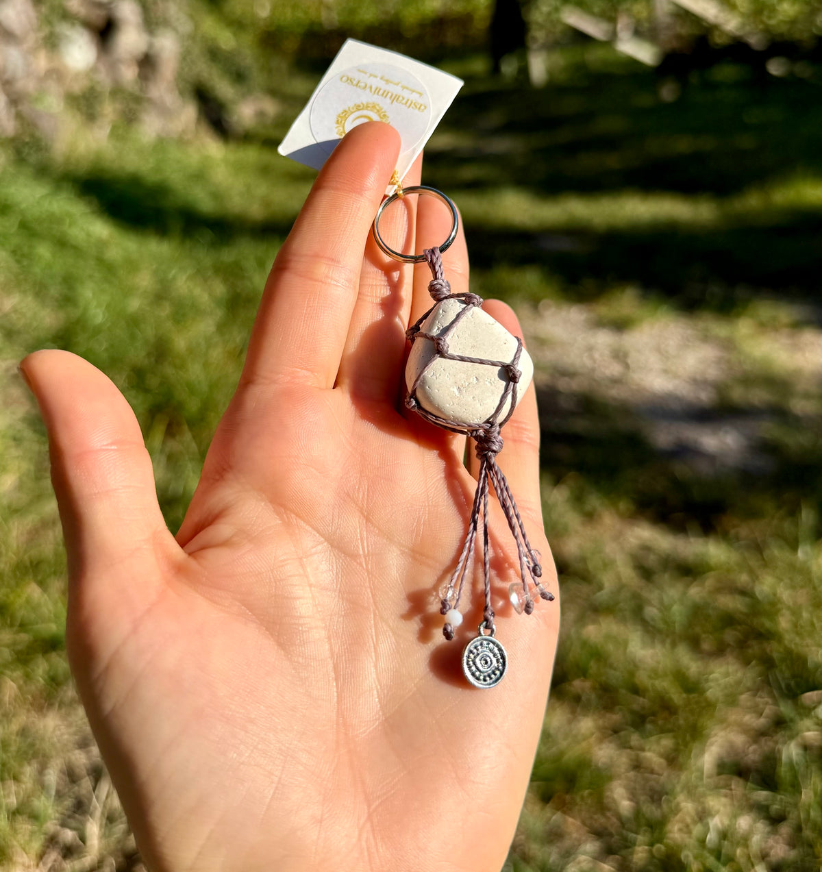 Dolomite • Rutilated Quartz