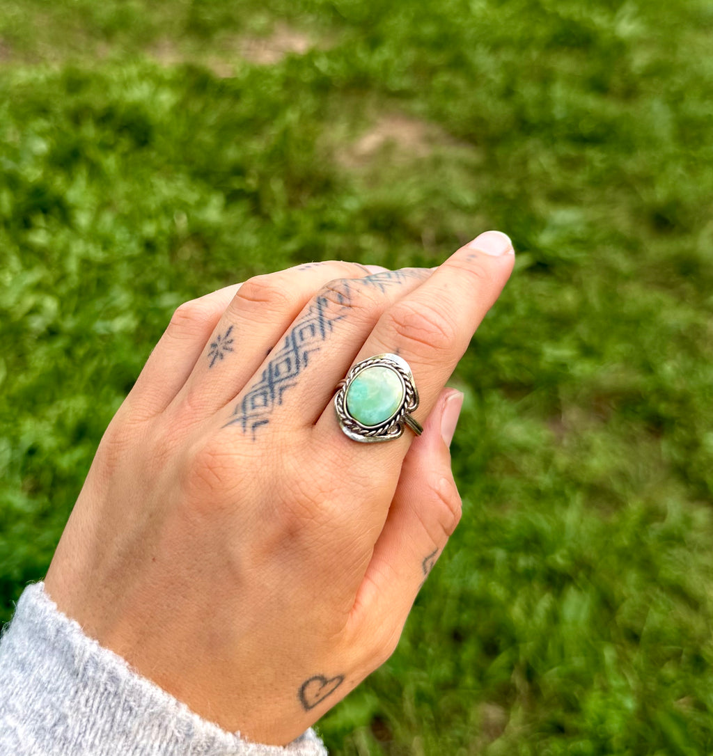 Amazonite Ring