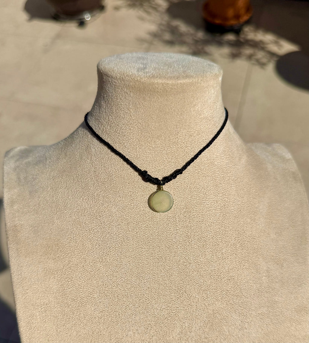 Transparent Jade Amulet