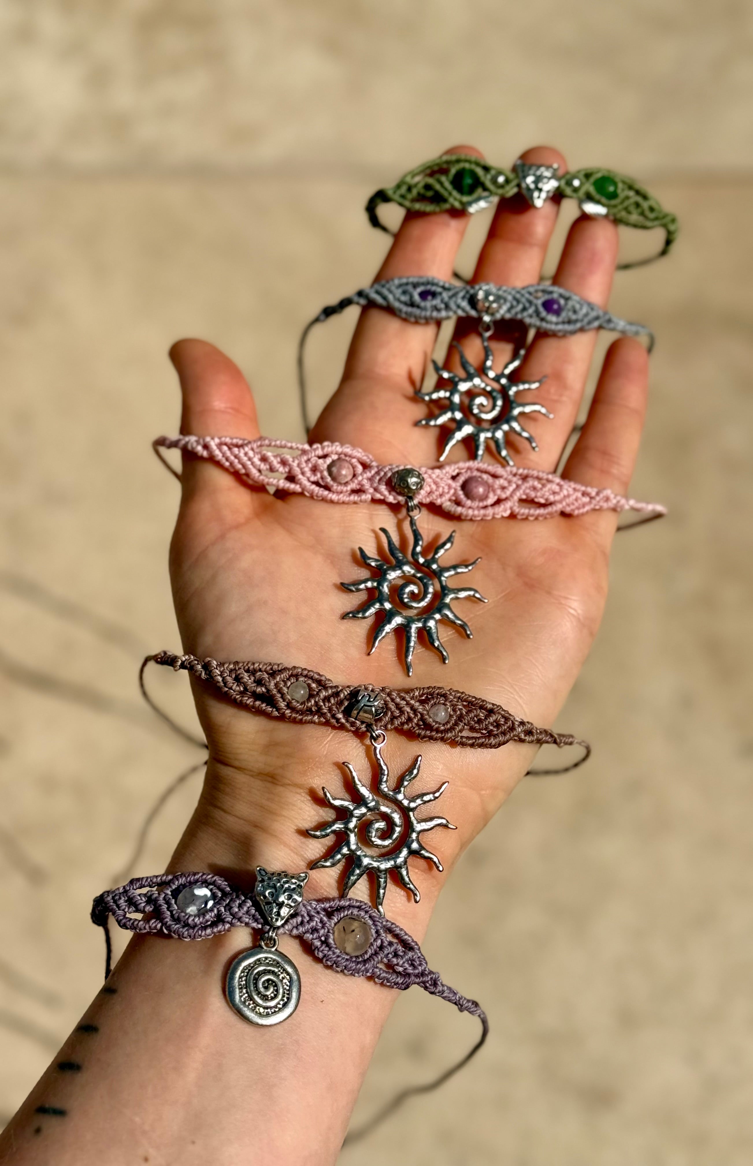 Jaguar & Spiral Choker Zebra Agate