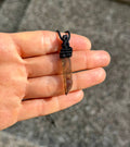 Smoky Quartz - Macrame Necklace
