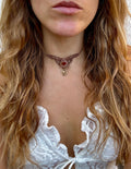 Fire Opal Choker
