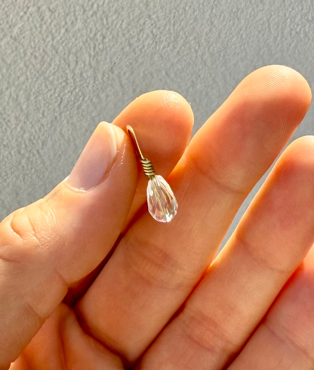 Clear Quartz Charm