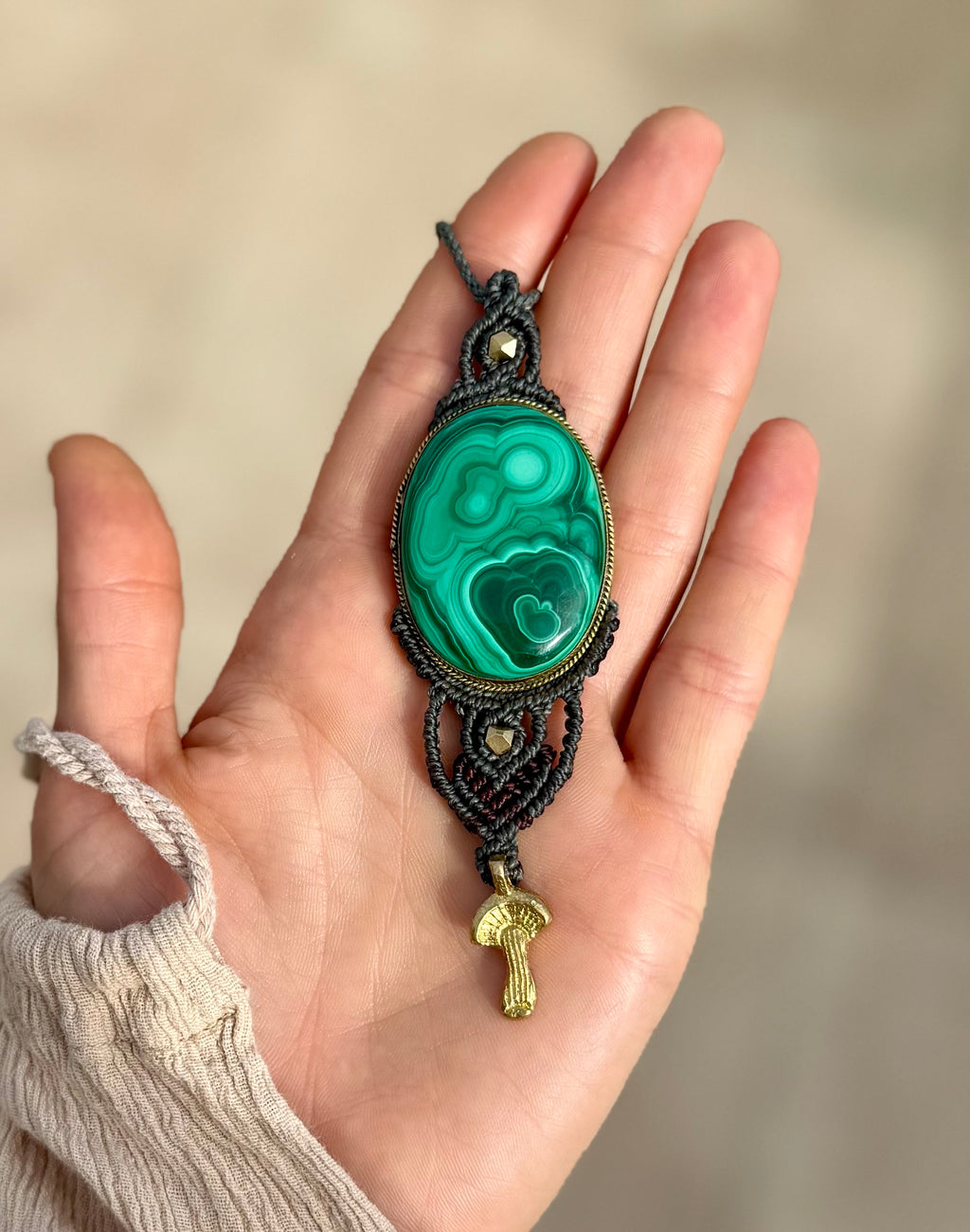 Magical Malachite Amulet