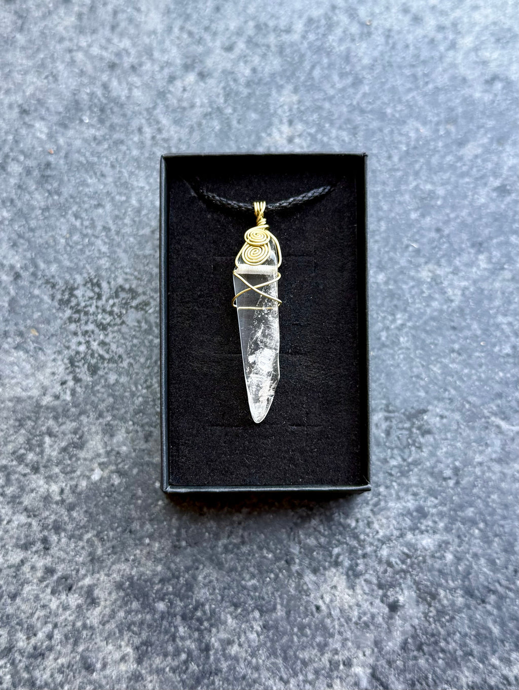 Clear Quartz Amulet
