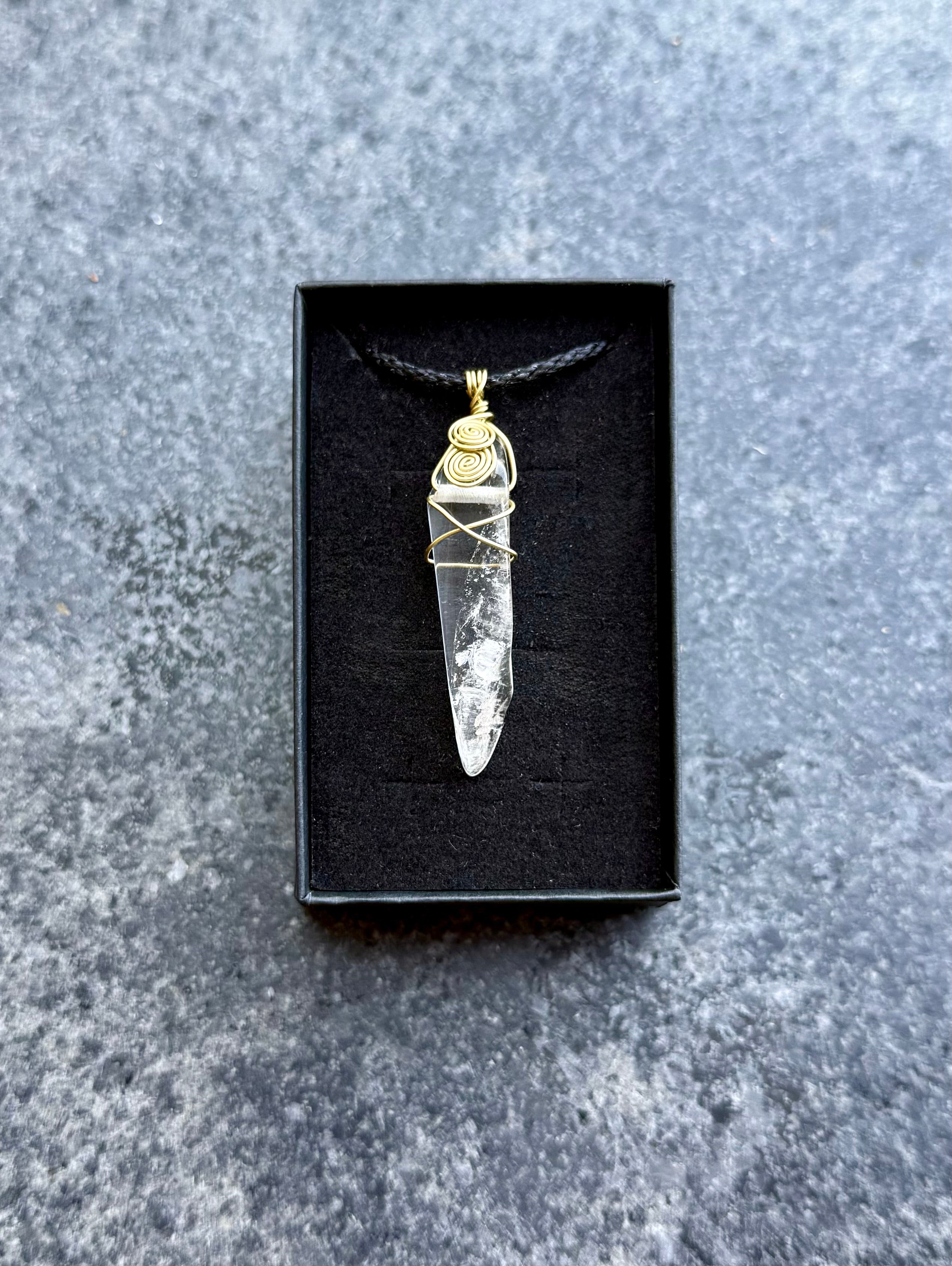 Clear Quartz Amulet