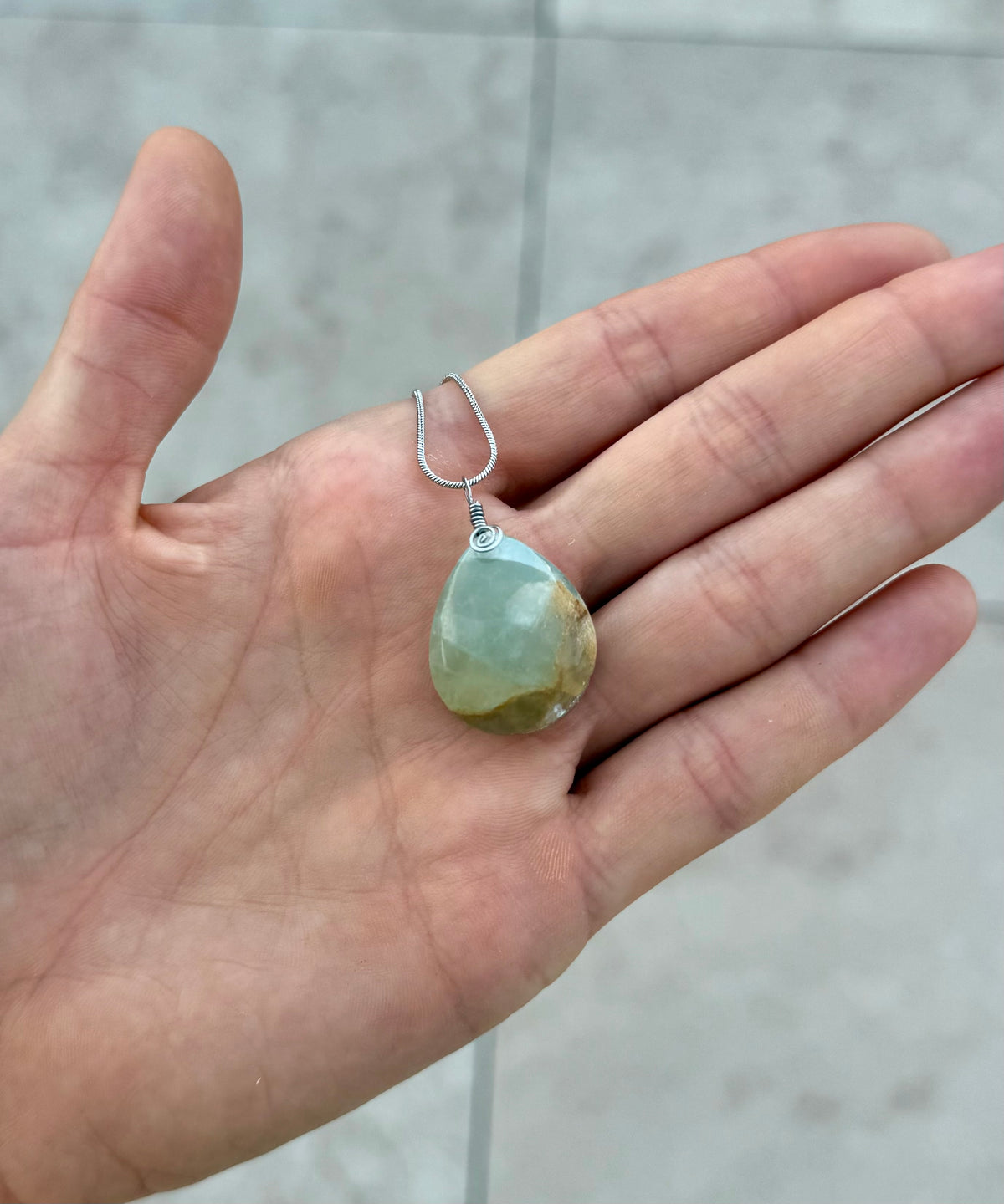 Green Onyx Amulet