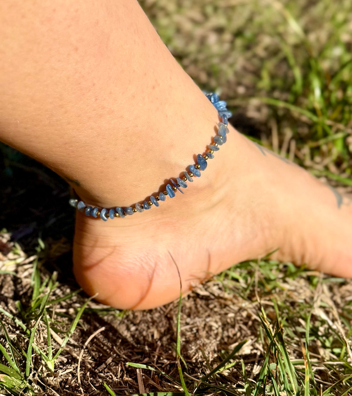 Kyanite Anklet