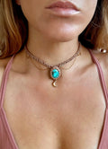 Turquoise Goddess Choker