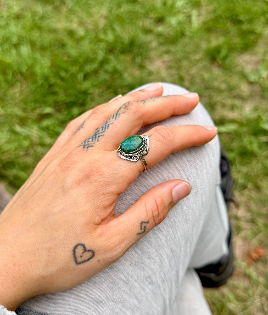Chrysocolla Ring