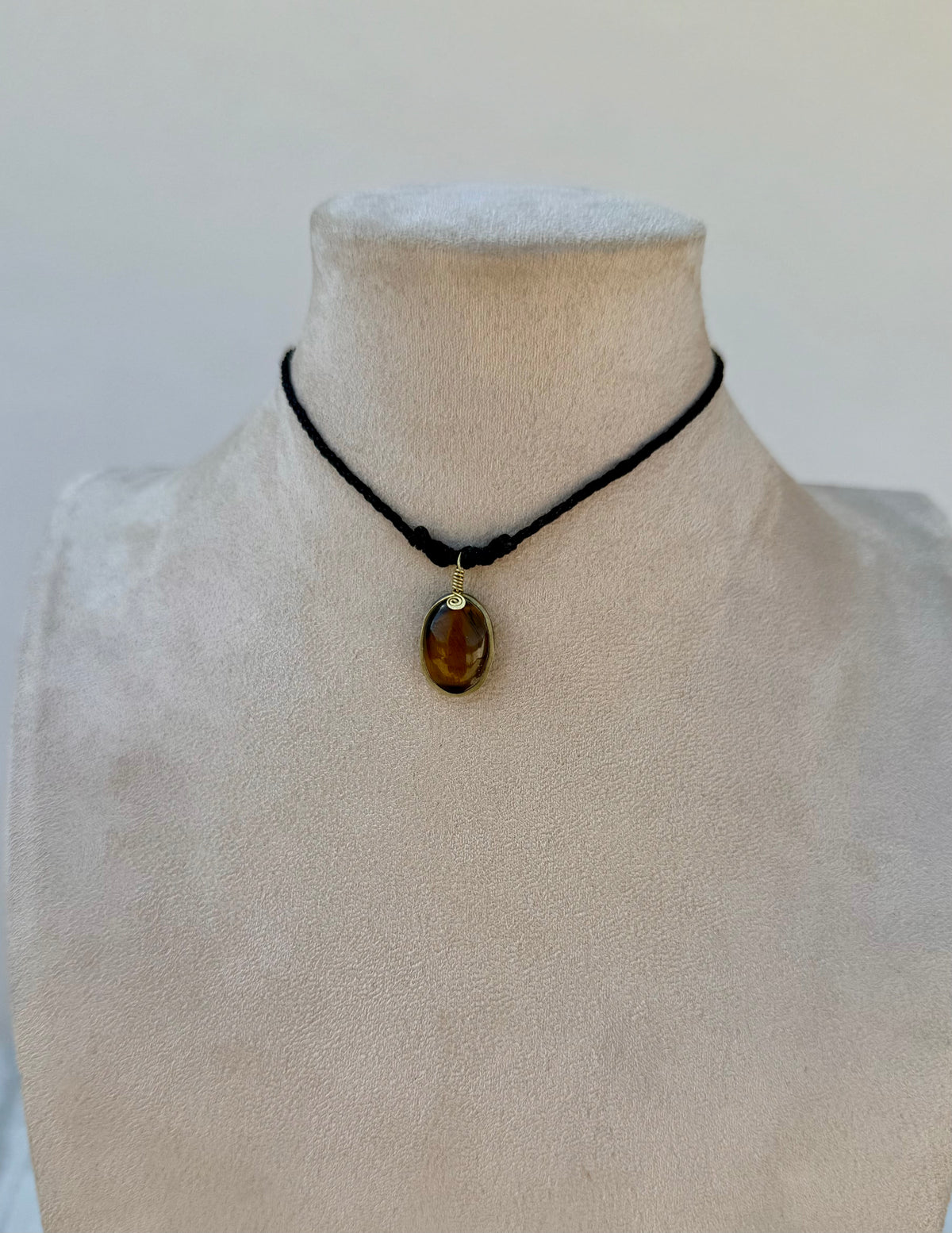 Tiger's Eye Amulet