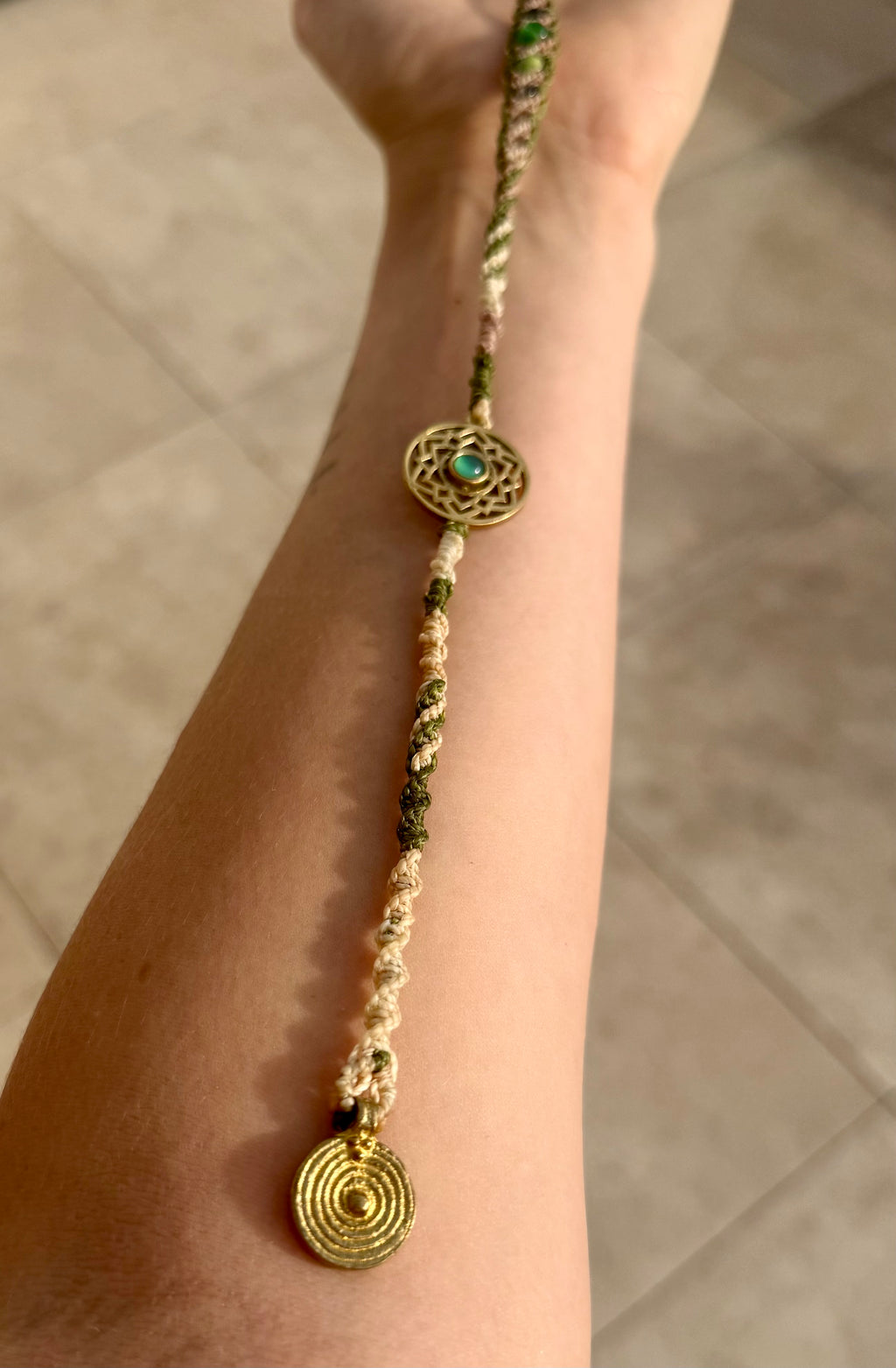 Aventurine Earth Hairwrap