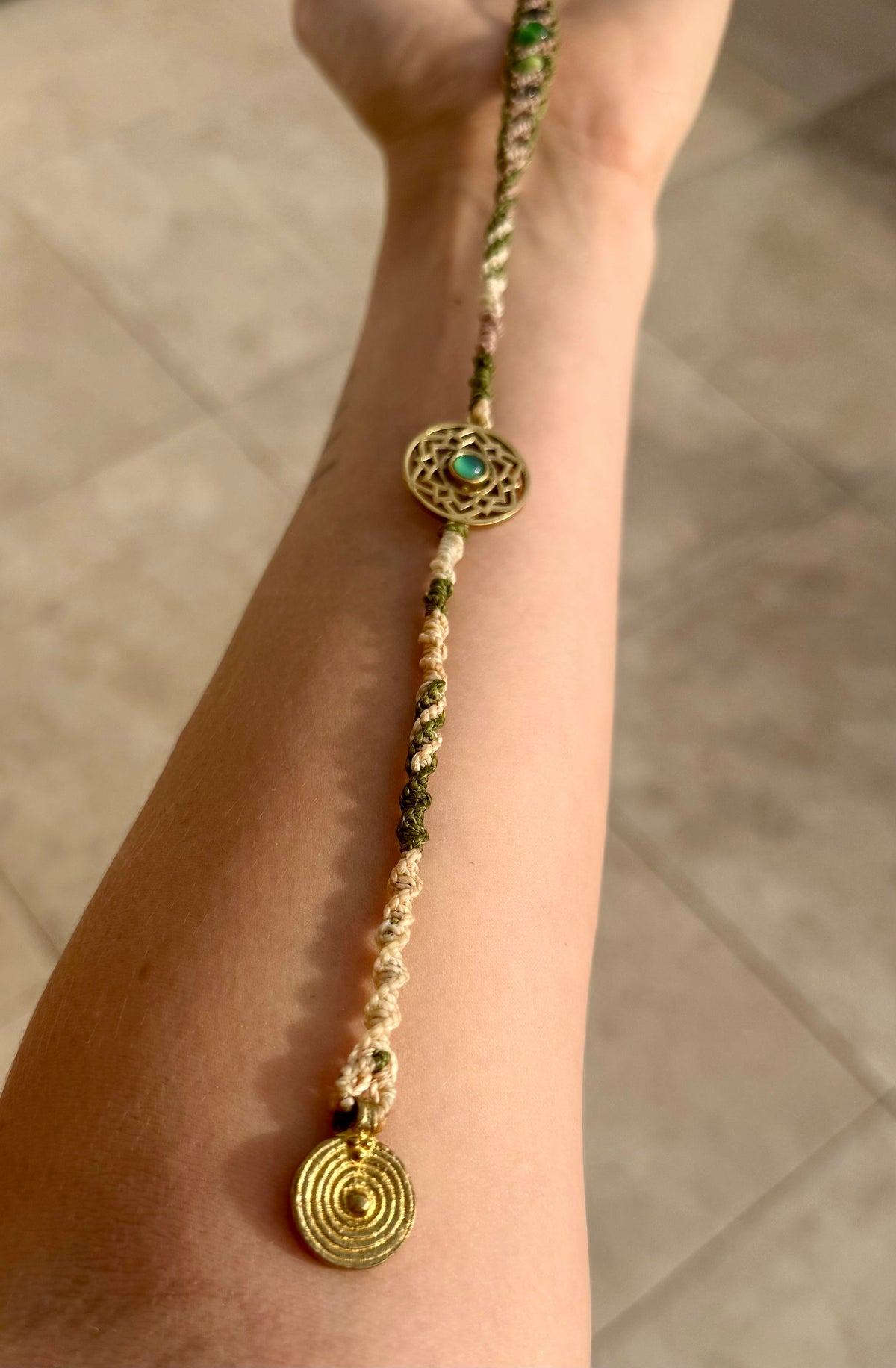 Aventurine Earth Hairwrap