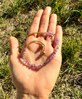 Amethyst Anklet