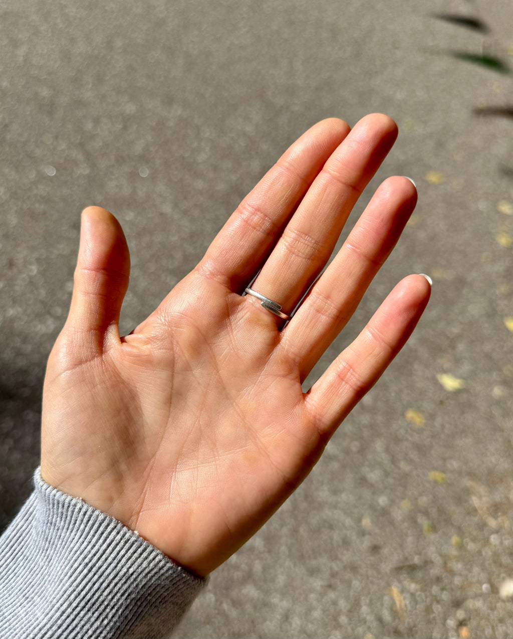 Onyx Cielo Silver Ring