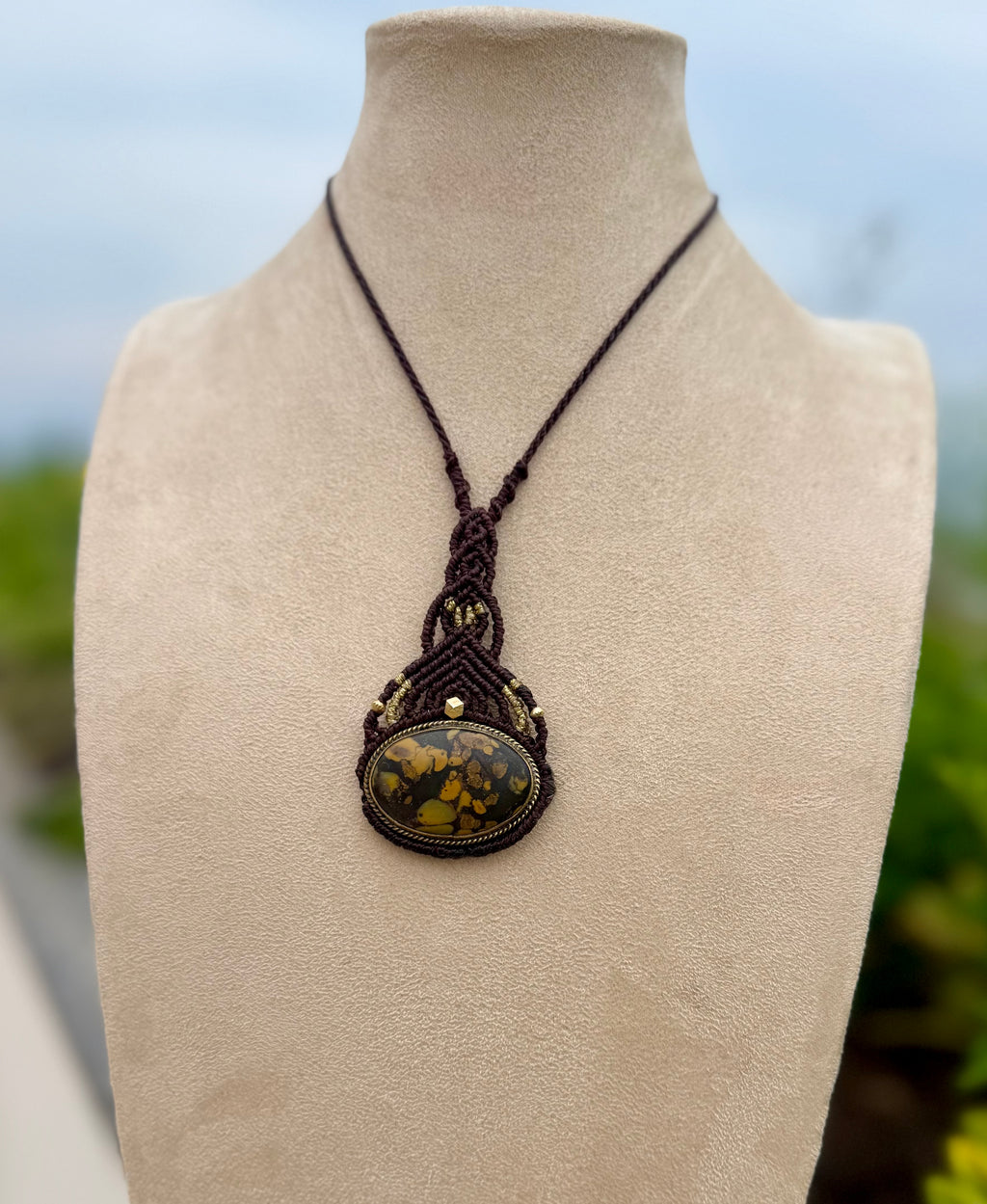 Kambaba Jasper Necklace