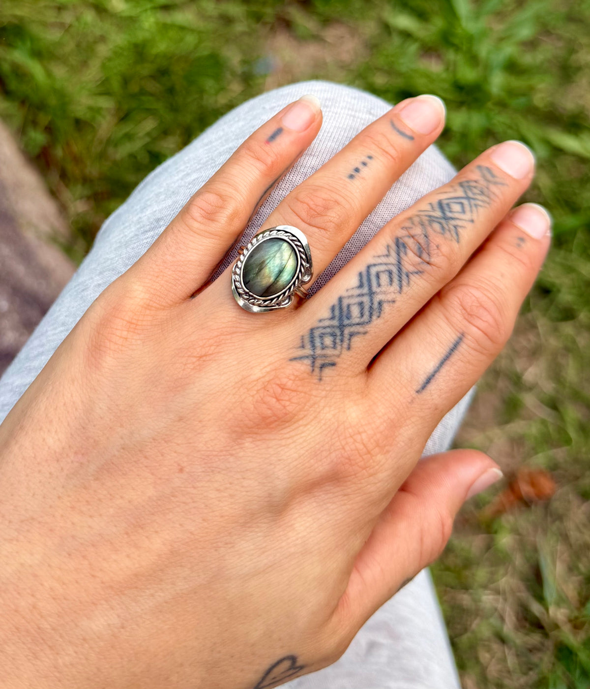 Labradorite Ring