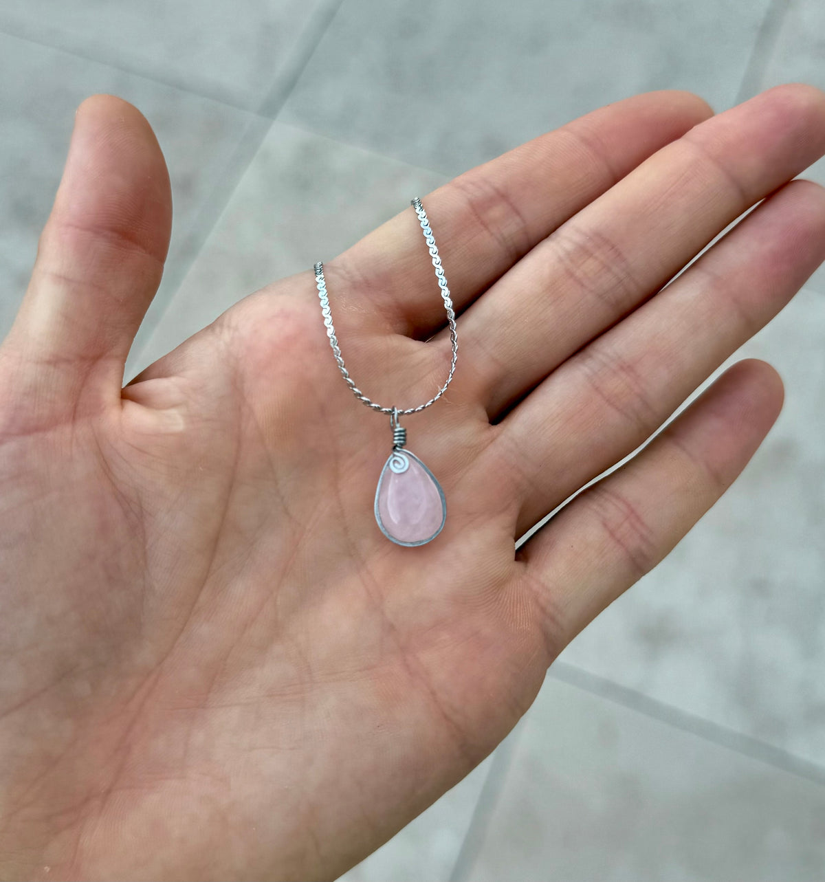 Rose Quartz Amulet
