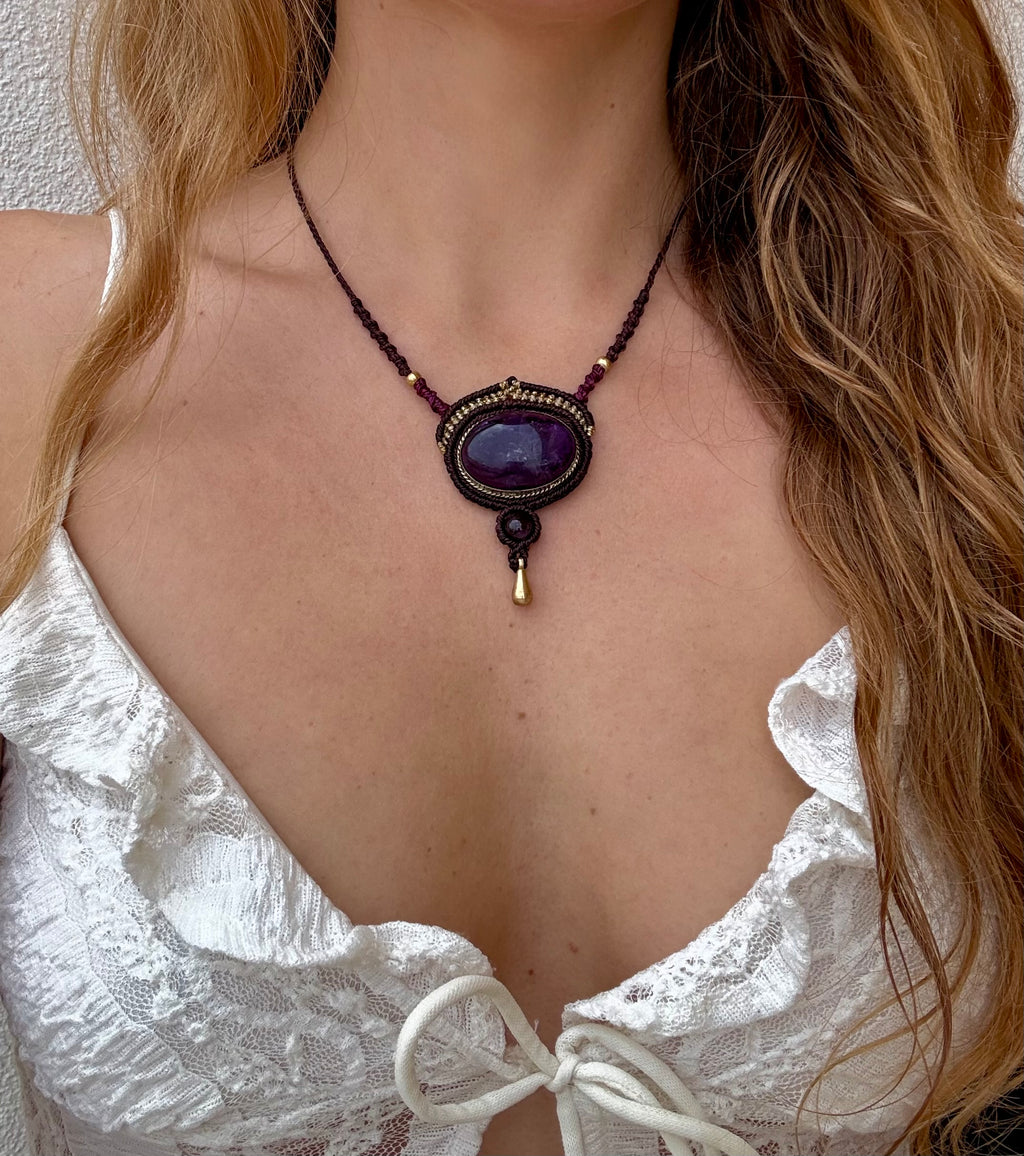 Mystic Amethyst Necklace