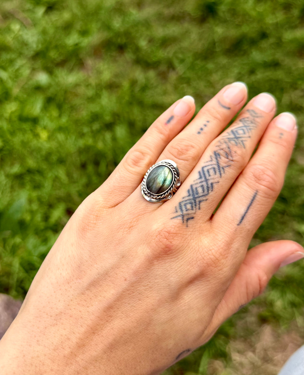 Labradorite Ring