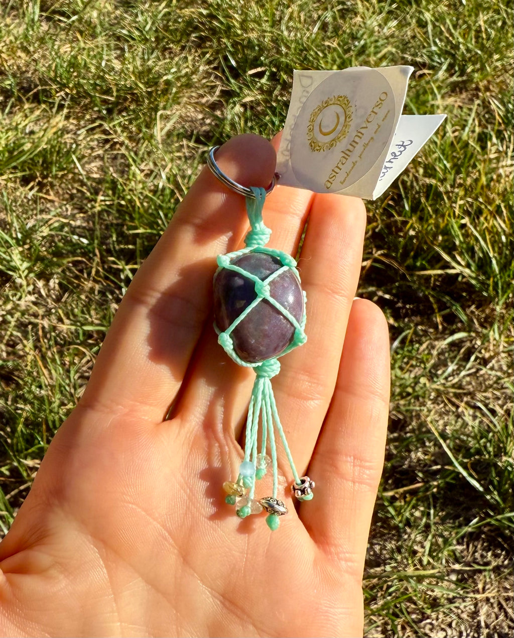 Dragon Blood Jasper • Rutilated Quartz