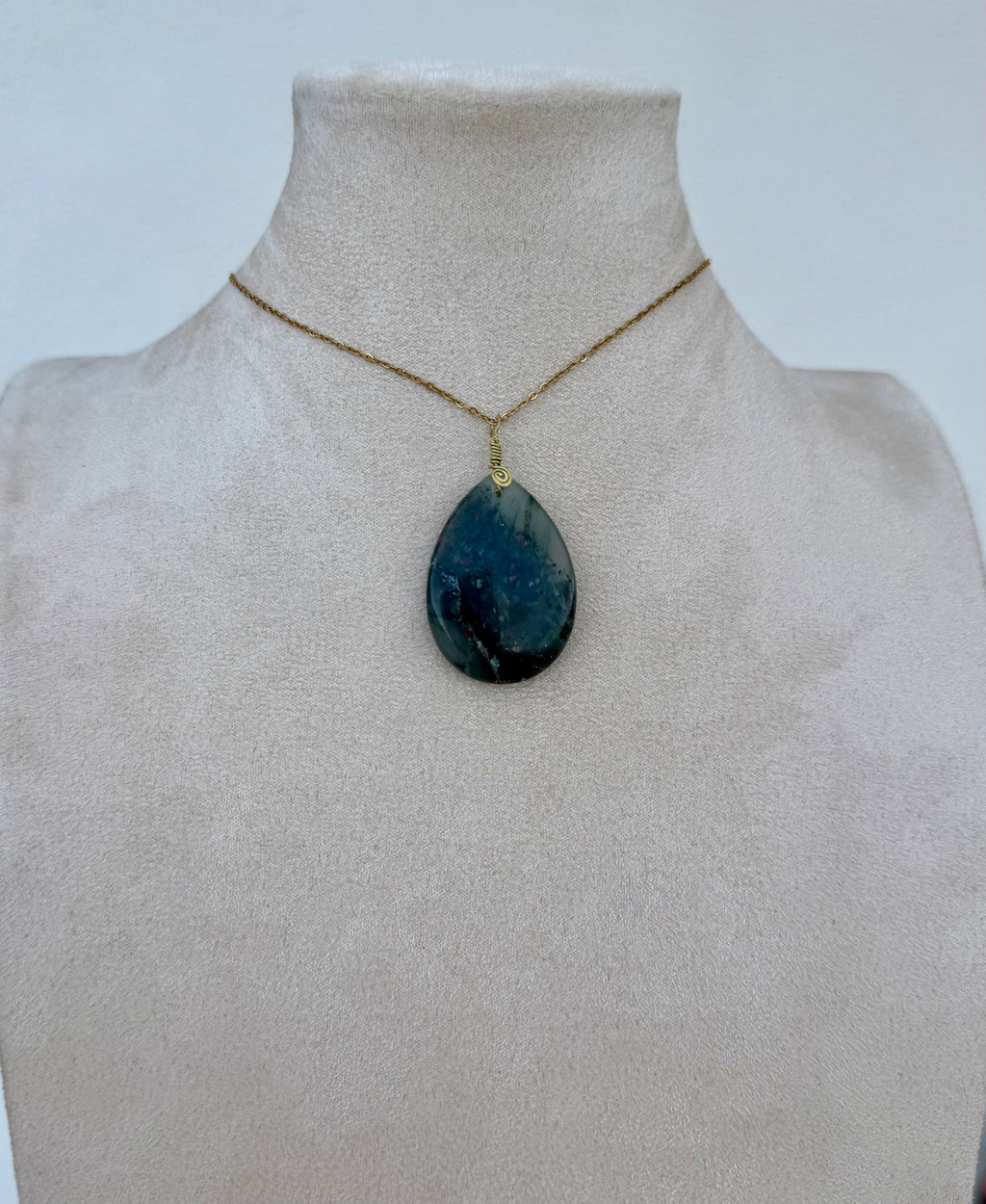 Dragonblood Jasper Amulet